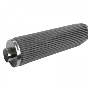 50Micron rozsdamentes acél rakott vízszűrő gyertya