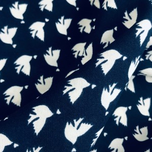 Szövött sifon ruha foltos nyomtatott ruhaszövet nagykereskedelme