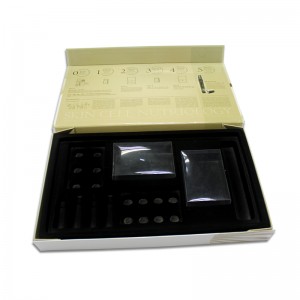 Egyedi könyv típusú ajándékdoboz kozmetikai csomagoláshoz