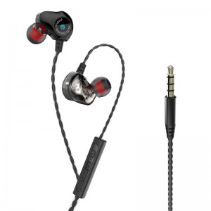 Divattervezés - Két vezető Earhook sztereo vezetékes fülhallgató