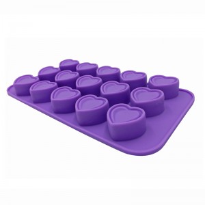 Édes szerelem szilikon szív alakú csokoládé formák