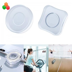 Mosható ragasztó, amely eltávolítja a gél PU nano megfogó párnákat / újrafelhasználható, szuper ragacsos gél nano betéteket autóhoz / otthonihoz / telefonhoz