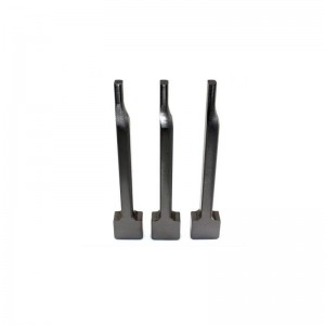 Nagy pontosságú, edzett, betonból öntött fémötvözet-kidobó lyukasztó