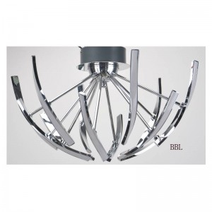 LED mennyezeti lámpa alumínium csíkkal