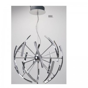 LED függő lámpa alumínium csíkkal