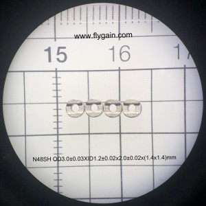 Gyártó testreszabott precíziós neodímium kerek mikromágnes