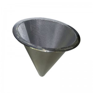 316L rozsdamentes acél szinterelt drótháló kosár szűrő