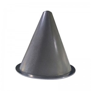 316L rozsdamentes acél szinterelt drótháló kosár szűrő