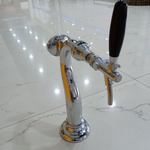 Egyirányú sör oszlop LED-del