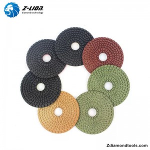 Z-LION ZL-123C műgyanta nedves gyémánt rugalmas csiszolópadok kőprojektekhez