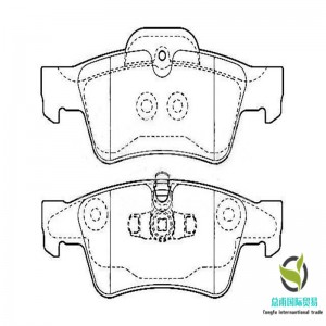 Fékbetétek (OE: 004 420 52 20, OE: A0044205220)
