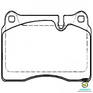 Fékbetétek (OE: SFP500070)