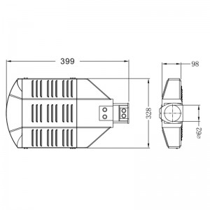 50W klasszikus LED Street Light