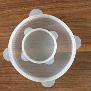 Food Grade Set of 3 Reuble Lids Bowl Silicone Seal Covers