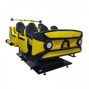 Új vidámpark felszerelés 6 dof-szimulátor, 9d vr űrhajó, 6 üléses 9dvr család