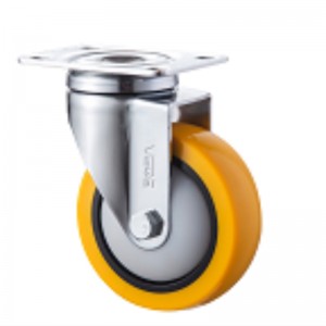 Közepes vámtétel –színes, narancssárga TPE kerékkel bevont burkolat