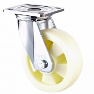 Nehéz vámtétel PP-kerékkel bevont cink bevonatú burkolat