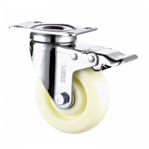 Közepes vámtétel (közepes vámtétel) PP-kerékkel bevont cinkkel