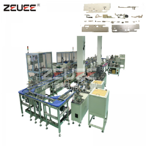 Ablak- és ajtótartozék zároló doboz automatikus összeszerelő gép