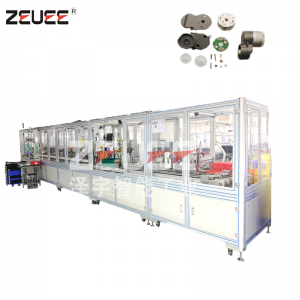 Seprő robot alkatrészek oldalkefe kerekes készlet automatikus összeszerelő gép