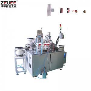 Gyújtófejű elektromos alkatrész automatikus összeszerelő gép