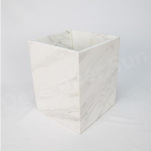 Elegáns és kecses fehér márvány fürdőszobai kiegészítők