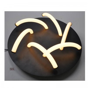 LED mennyezeti lámpa 6 db akrilcsővel