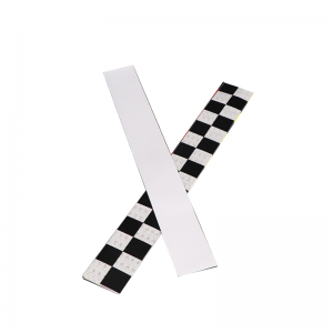 Kiváló minőségű, magas intenzitású öntapadó szalag, egyedi színű, többcélú, retro kockás fényvisszaverő szalag