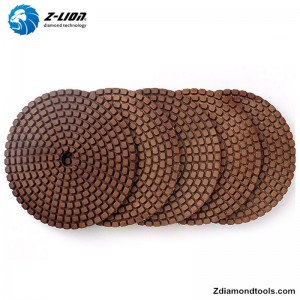 ZL-123F gyémánt gyanta párnák töltelékes réztel a kőhez