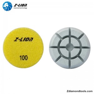 ZL-16KW száraz műgyanta beton padló polírozó párnák