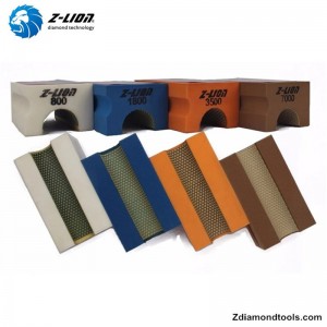 ZL-37CV30 gyémánt csiszolóbetétek otthon, üveg, üvegszál és kompozitok csiszolásához