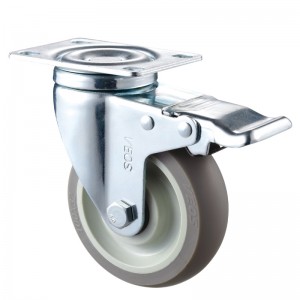 Közepes igénybevétel - krómozott ház grey2 Diamand TPE kerékkel