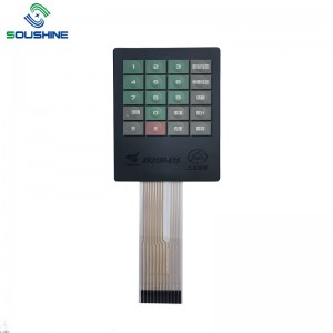 Egyedi membrán kapcsoló \/ mérleg billentyűzet