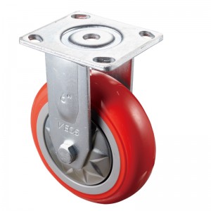 Nagy teherbírású - krómozott ház red3 TPE kerékkel