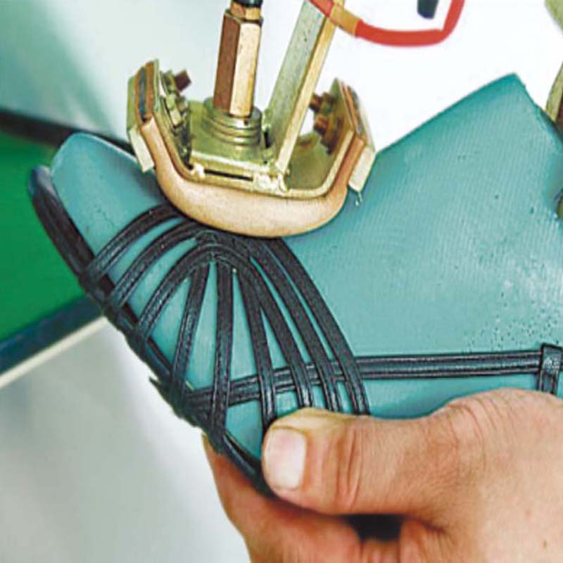 lábtartó Csomagoló szandálcipő, amely tartós gépet készít