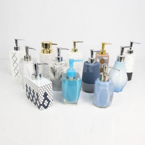 Különböző stílusú fürdőszoba krém szappan adagoló