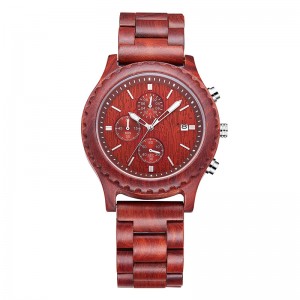 Fa karóra férfi egyedi ajándéktárgy kvarchoz