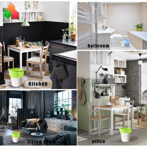 oxo 100% -ban biológiailag lebontható komposztálható kukoricakeményítő műanyag szemetes zsák tekercs a család számára