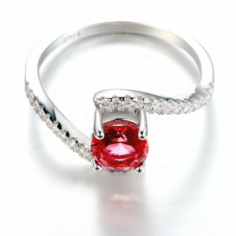 Eljegyzési gyűrűk nőknek ametiszt, köbös cirkónium-gyűrű, rubin gyűrűk ígéretes gyűrűk