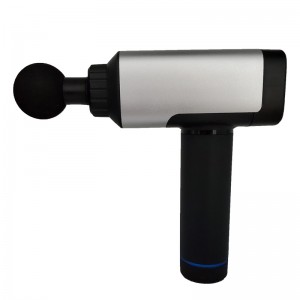 Az újratölthető, vezeték nélküli vibrációs test relaxálja a mély szöveti izommasszázs fegyvert