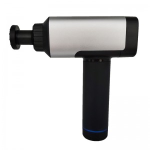 Az újratölthető, vezeték nélküli vibrációs test relaxálja a mély szöveti izommasszázs fegyvert