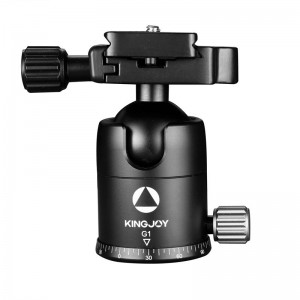 KINGJOY könnyű alumínium háromlábú gömbfej DSLR digitális fényképezőgépekhez