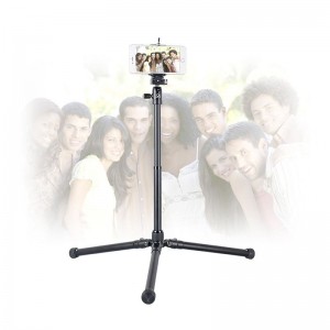 A Kingjoy SC056 5 szekciójú, összecsukható állványkészletek alacsony szögű felvétellel és középső oszlopgal egyszemélyesként használhatók