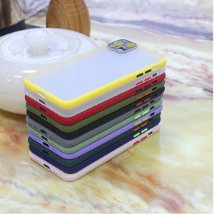 iPhone11 mobiltelefon tok fém kameravédővel és független gombokkal