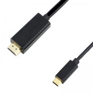 USB C – HDMI kábel 6 láb (4K @ 60Hz), C típusú USB – HDMI kábel [Thunderbolt 3 kompatibilis] MacBook Pro 16 '' 2019\/2018\/2017, MacBook Air \/ iPad Pro 2019\/2018, Surface Book 2, Samsung S10 , és több