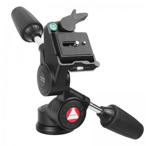 Kingjoy Professional videóállvány gömbfejű tartó támasztja alá a KH-6730 nehéz kameragömbfejjel