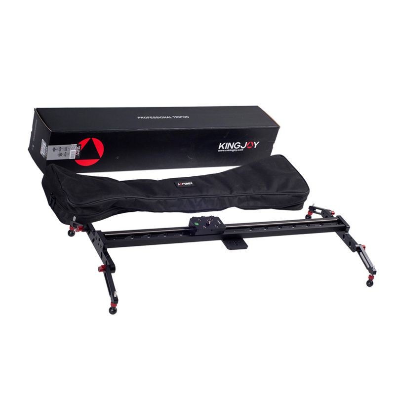 KINGJOY újszerű panoráma 360 fokos dupla szénszálas videokamera csúszka