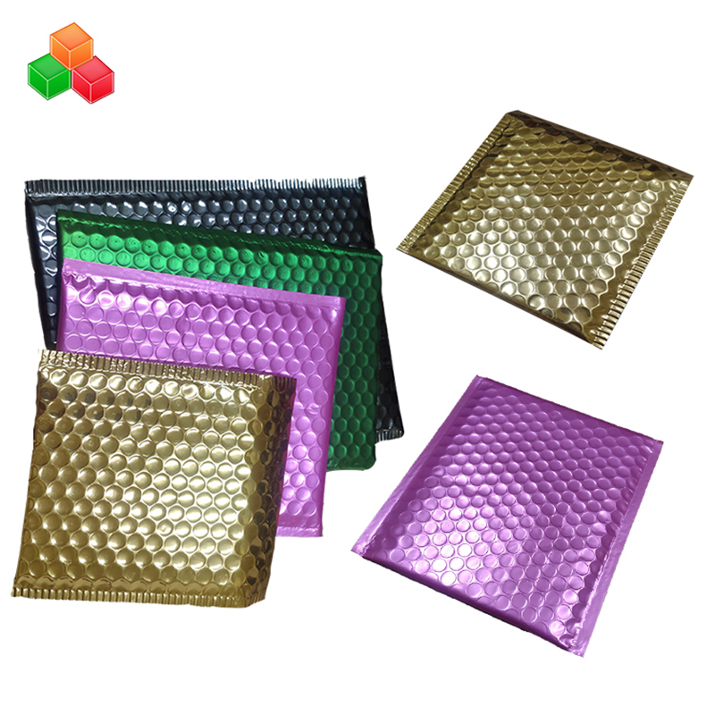 testre szabott, párnázott műanyag levelezőlap nyomtatott alumínium légbuborék postás zacskó biztonsági csomagolási buborékfólia boríték