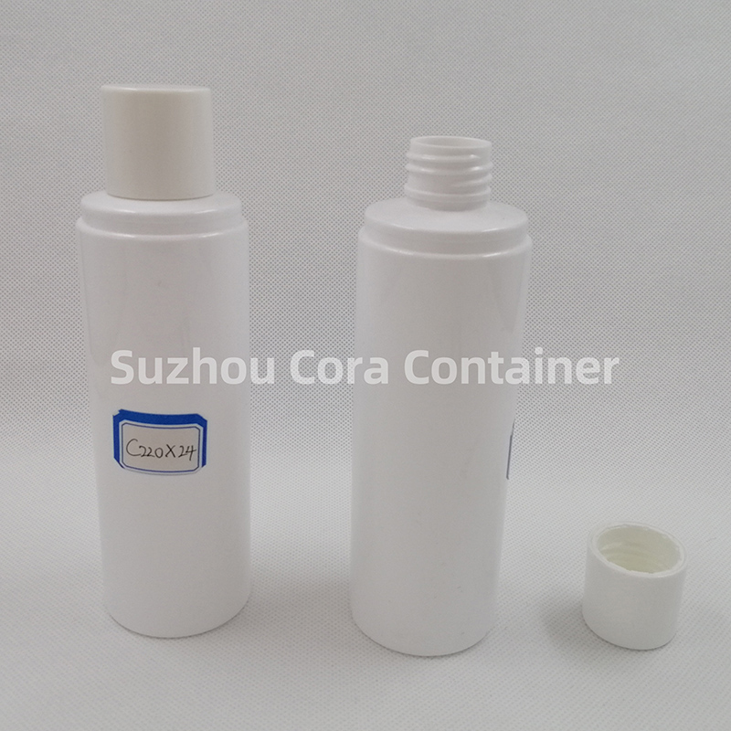 220ml Neck Size 24mm Pet Plastic Cosmetic Bottal