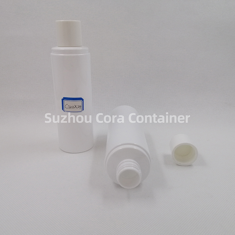 220ml Neck Size 24mm Pet Plastic Cosmetic Bottal